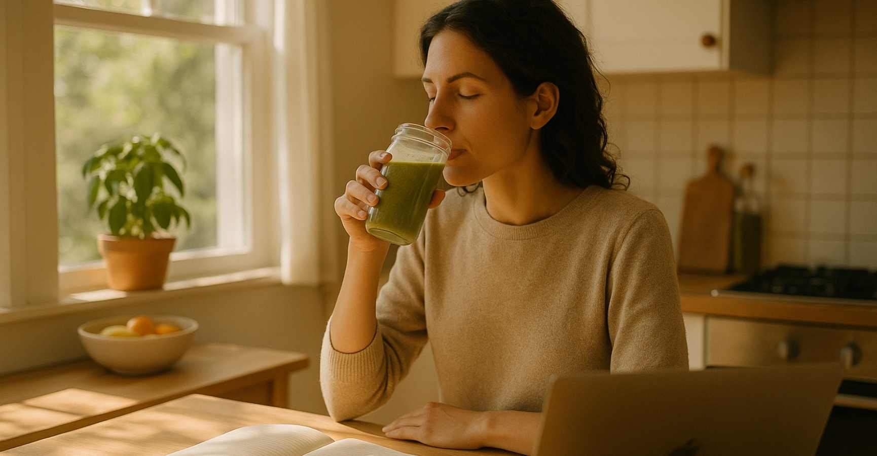 Forget Coffee: Blend This Ashwagandha Smoothie for Stress Relief