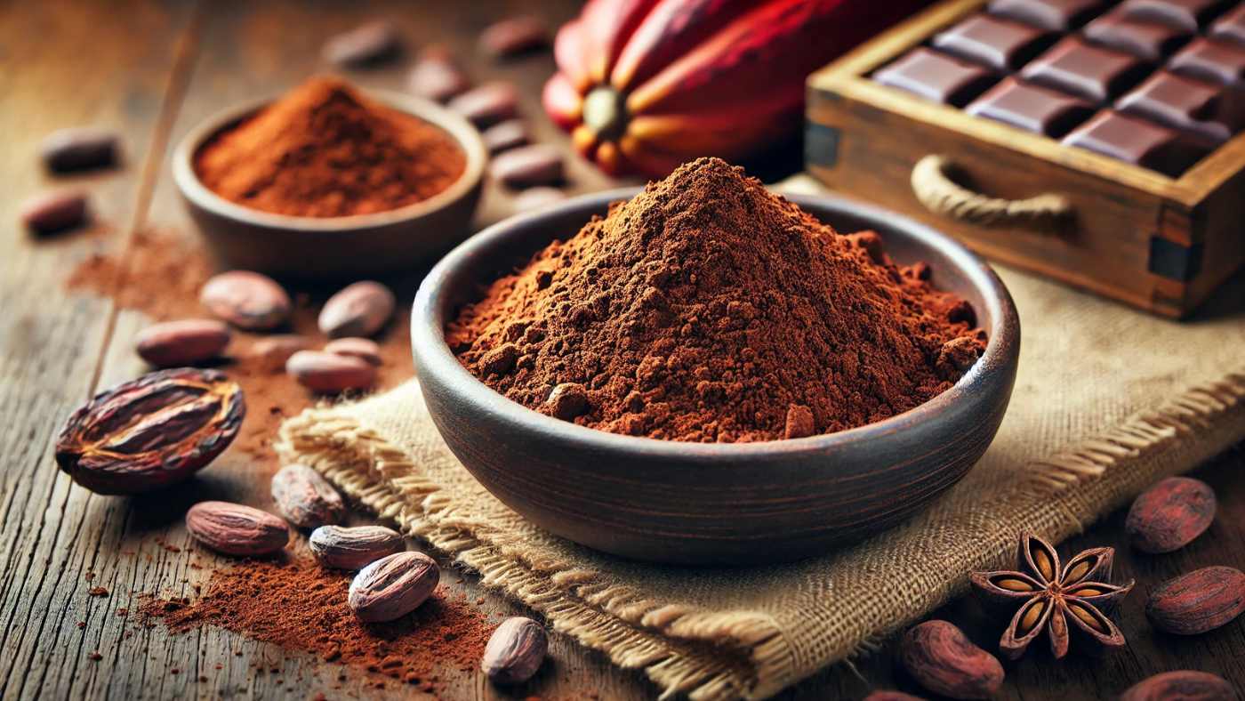 Organic Cocoa Powder Processed with Alkali: Health Benefits & Uses