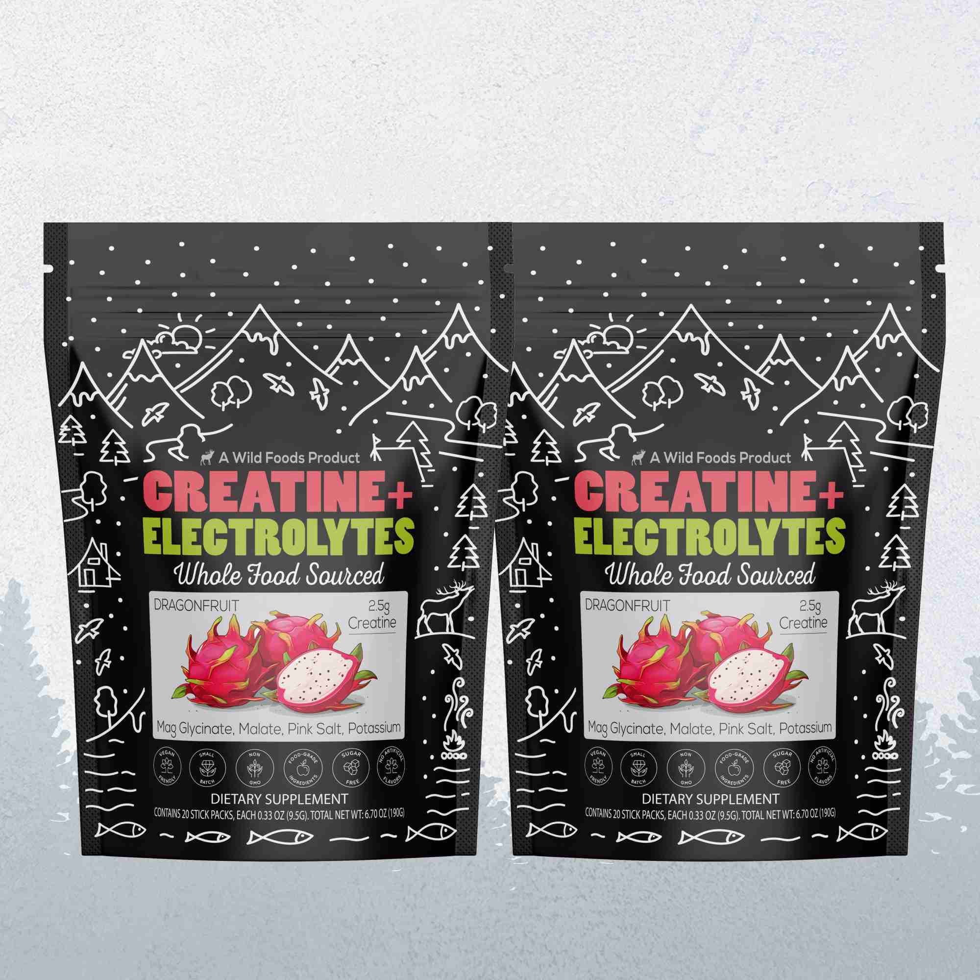 Creatine + Electrolytes, Delicious Dragonfruit For Performance & Hydration