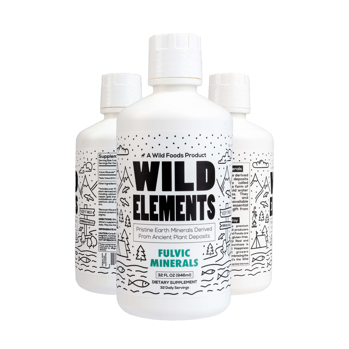 Wild Elements Gut Support Fulvic Acid Mineral Blend