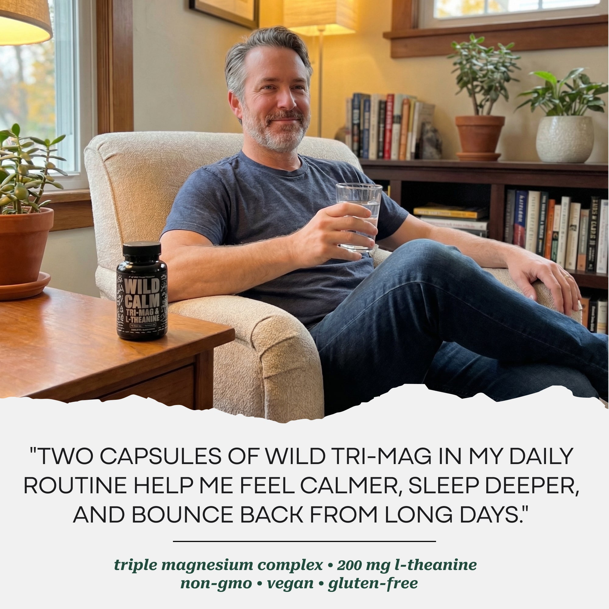 Wild Calm - Tri-Mag & L-Theanine