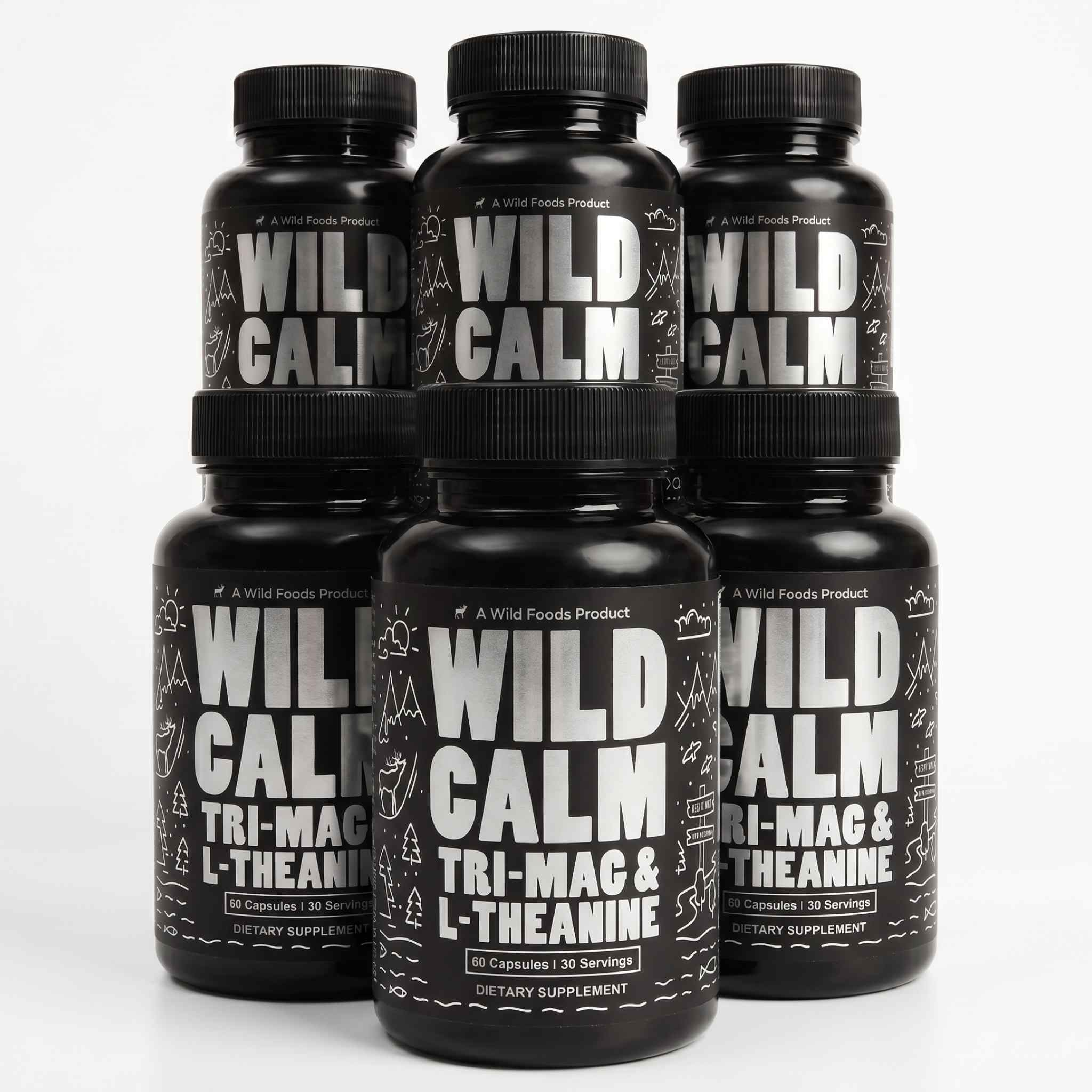 Wild Tri-Mag & L-Theanine