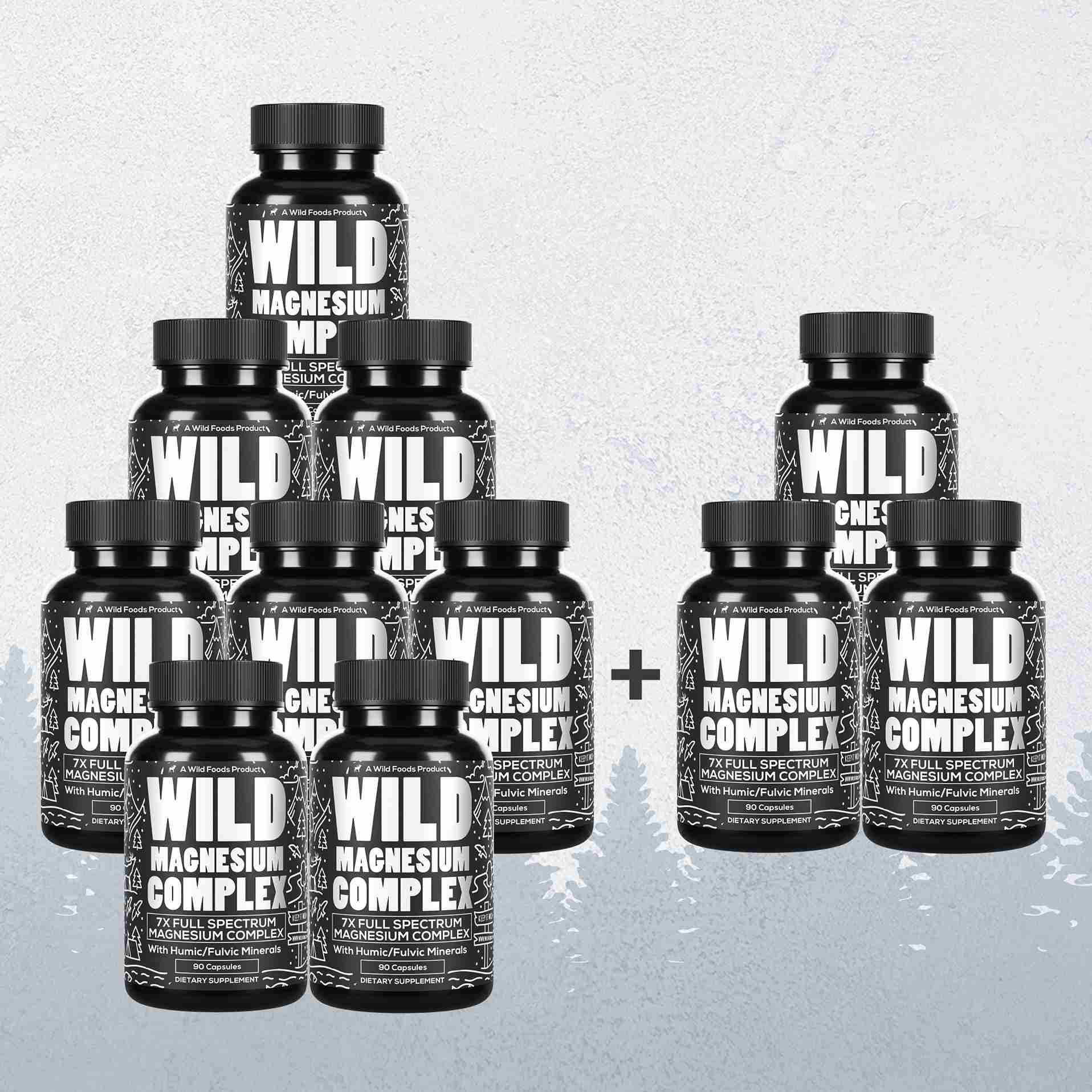 Magnesium Complex | 7-in-1 Complete Spectrum Formula for Sleep, Energy & Recovery