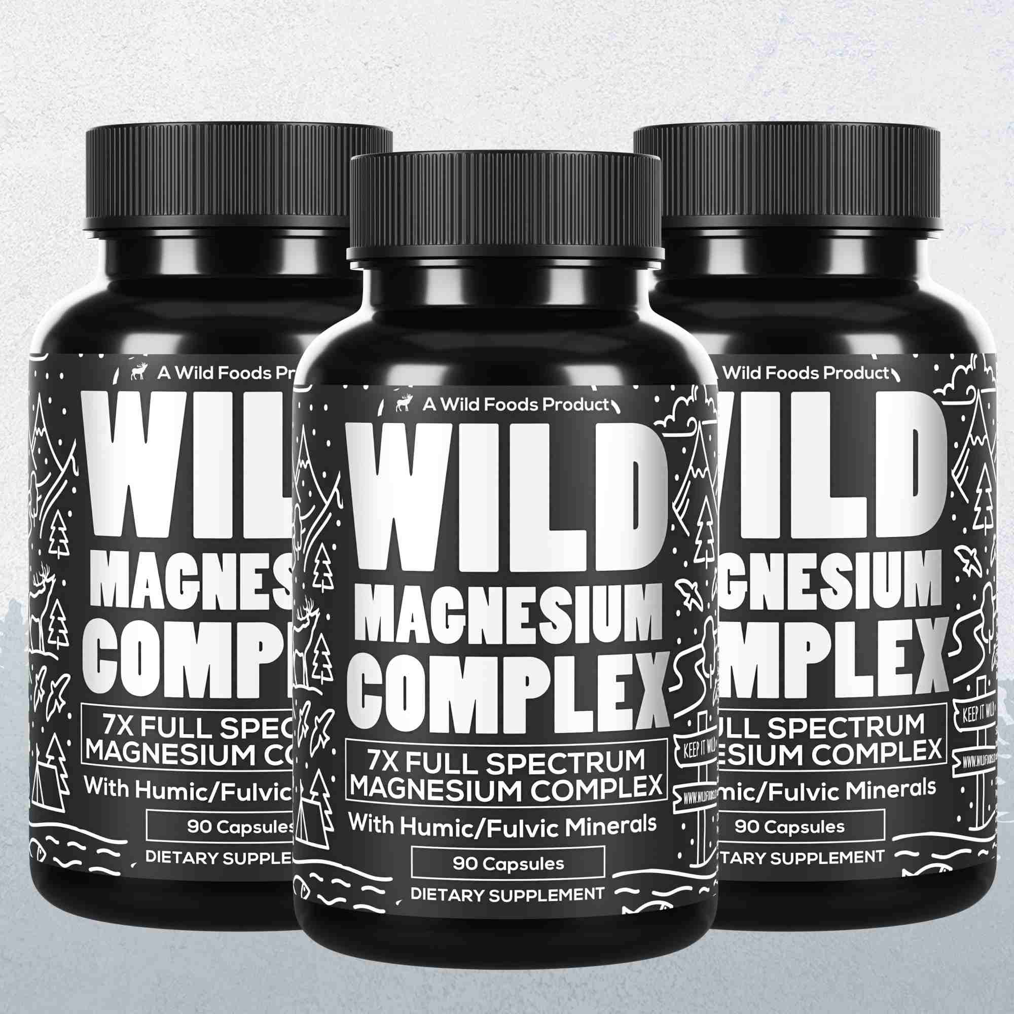 Magnesium Complex | 7-in-1 Complete Spectrum Formula for Sleep, Energy & Recovery
