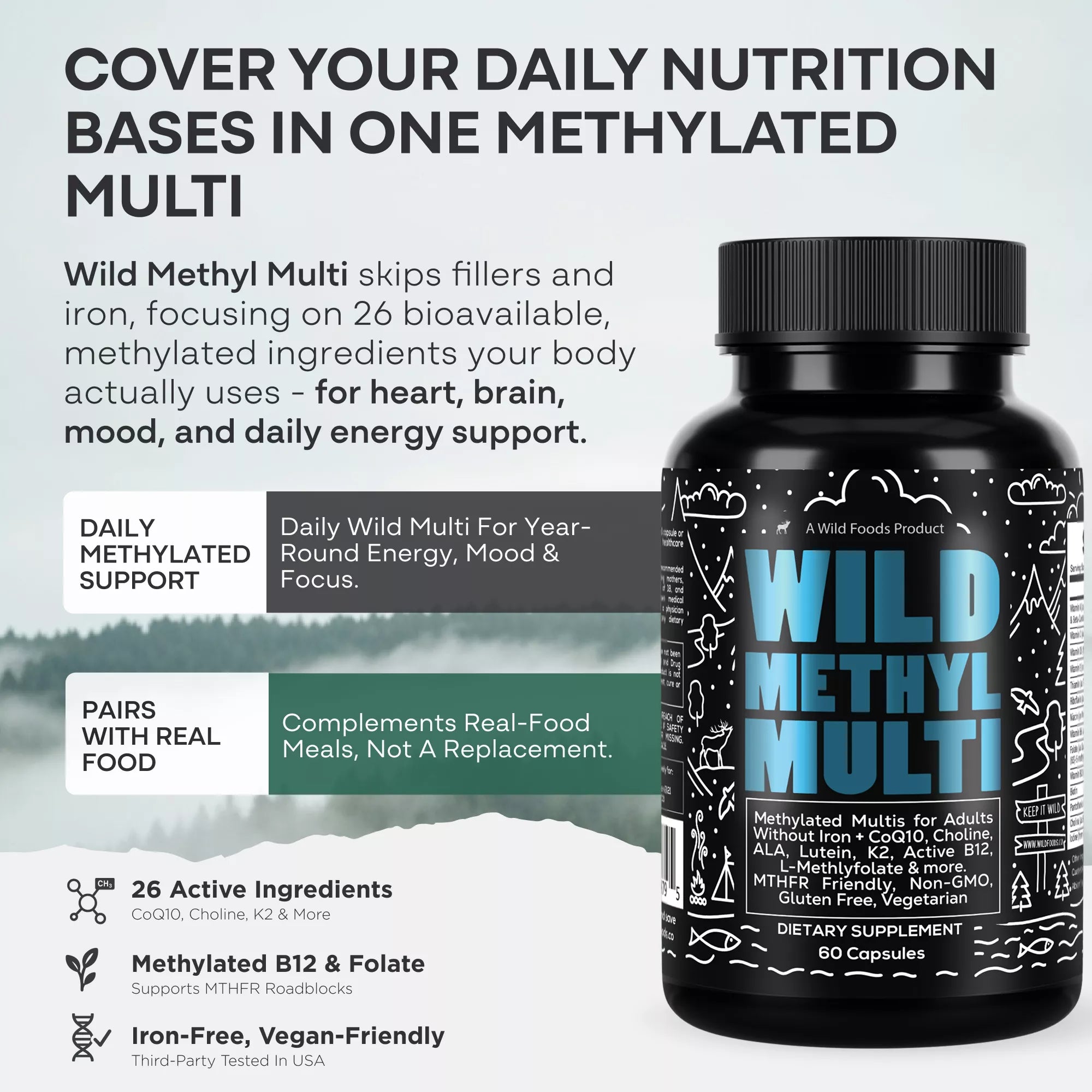 Methylated Whole Food Multivitamin