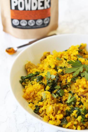 Wild Recipe: Turmeric Cauliflower Risotto (AIP, Paleo & Whole30)