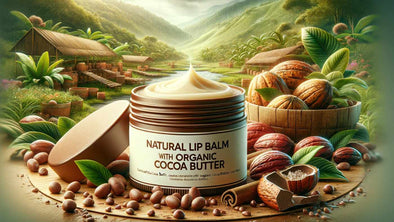 How to Make Natural Lip Balm with Organic Cocoa Butter