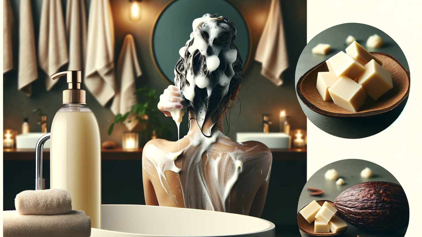 How to Make Natural Shampoo with Cocoa Butter