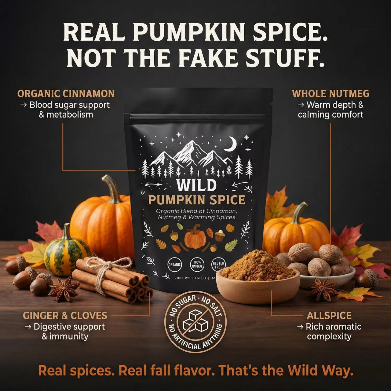 Wild Pumpkin Spice 4oz