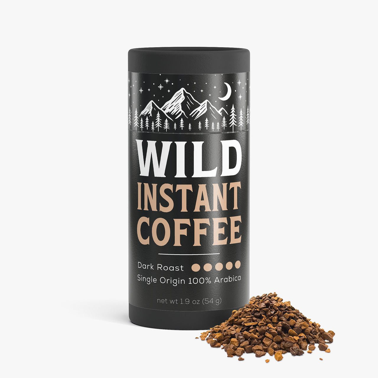 Wild Instant Coffee (Dark Roast) — Single Origin, 100% Arabica