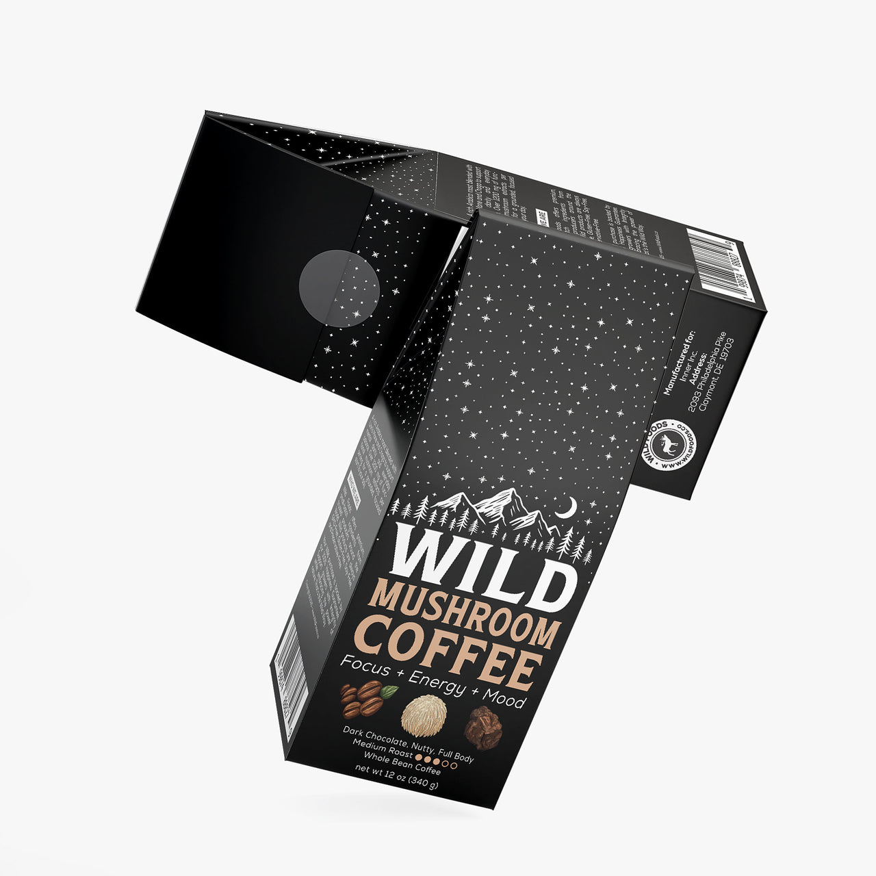 Wild Mushroom Coffee (Medium Roast) — Focus + Energy + Mood
