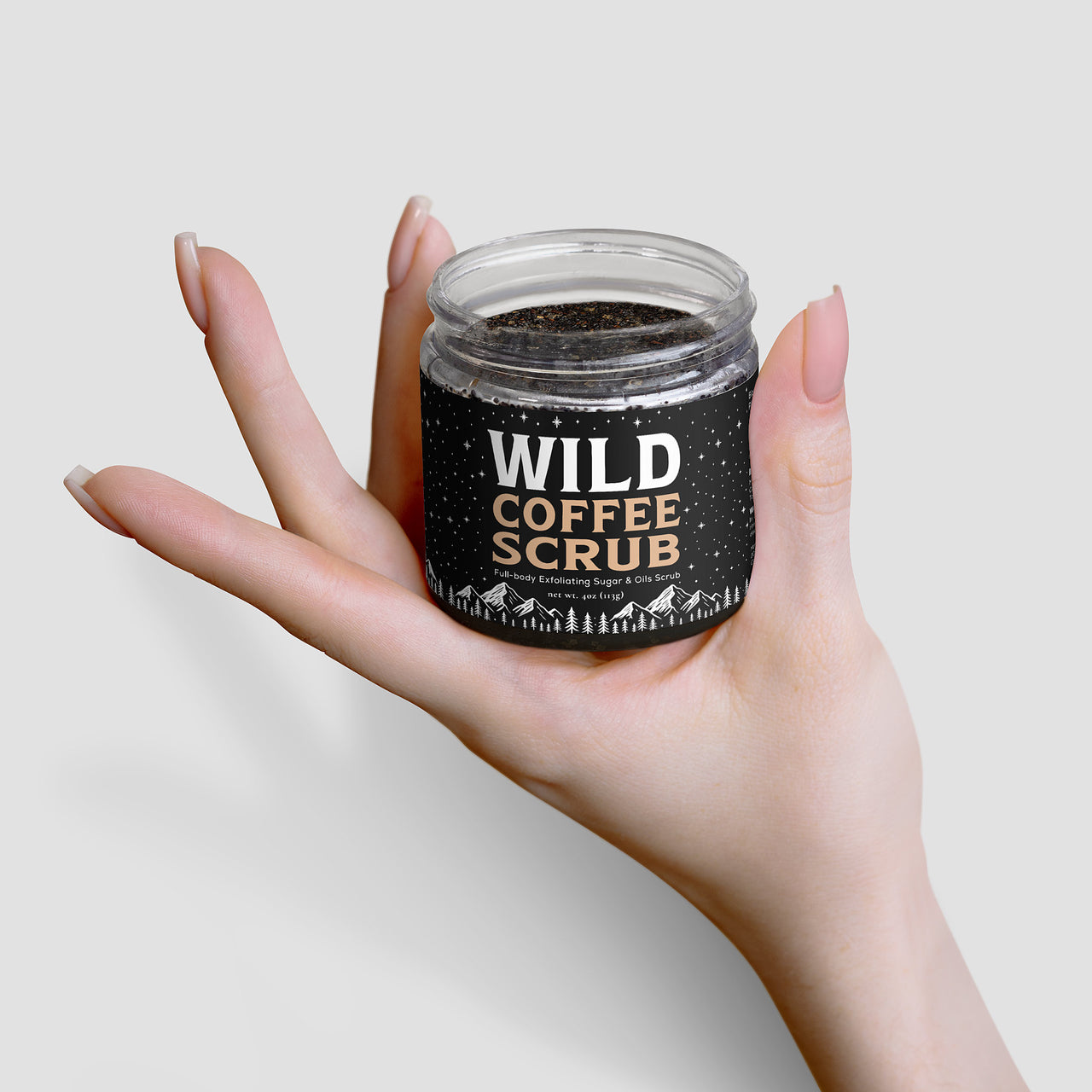Wild Coffee Scrub — Full-Body Exfoliating Sugar & Oils Scrub