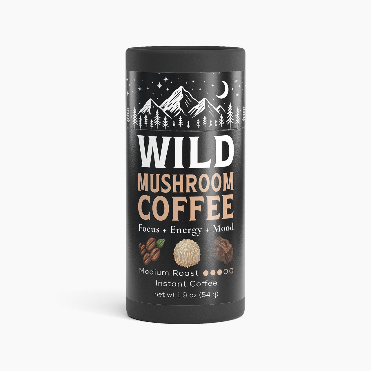 WILD Mushroom Instant Coffee (Medium Roast)