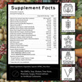 Whole Food Daily Multivitamin Sourced From 25+ Fruits and Vegetables Supplements Wild Foods Men - 90ct  