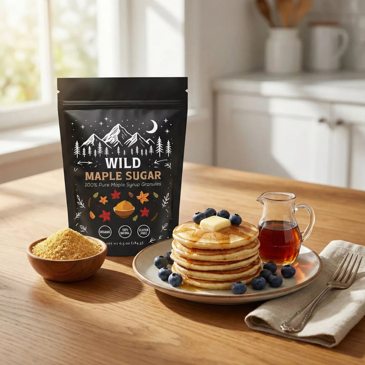 Wild Maple Sugar 8oz