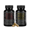 NEW!! Wild Man: Herbal Mineral Hormone Stack For Men  - Tribulus, Tongkat Ali, Boron, Niacin, Zinc, D3, and more Supplements Wild Foods Man Stack (Bull Blend + Wild Man)  