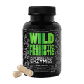 Wild Prebiotics Probiotics & Digestive Enzymes - 20 Billion CFU Supplements Wild Foods ONE  