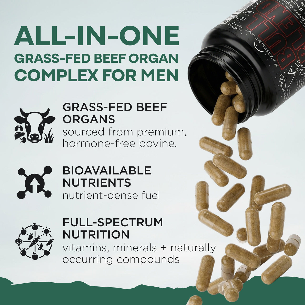 Bull Blend, 30 servings – Natural Male Hormone & Energy Support