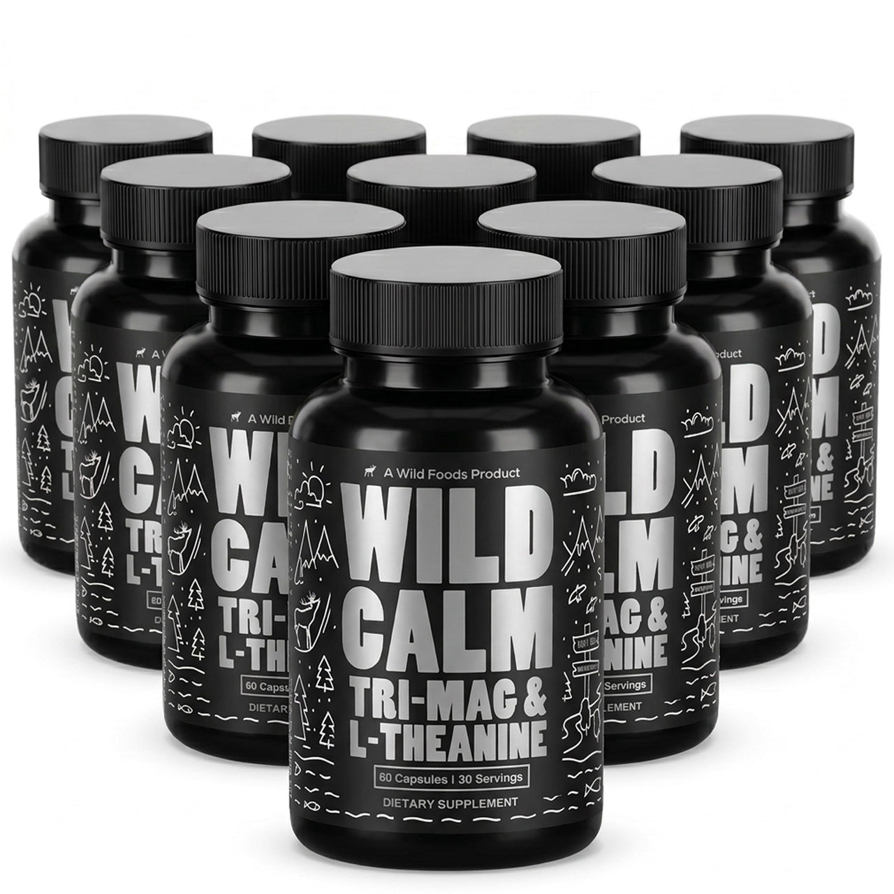 Wholesale of 10 - Tri-Mag with L-Theanine