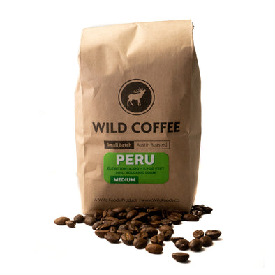 Wild Coffee - Austin-Roasted Organic Fair Trade Premium Small Batch Coffee