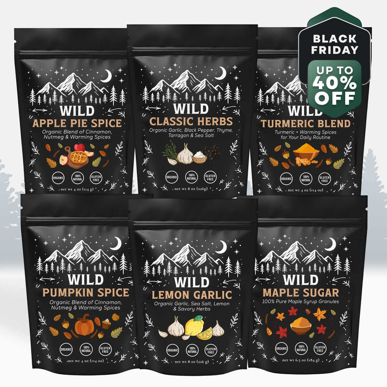 Wild Herb and Spice Blends