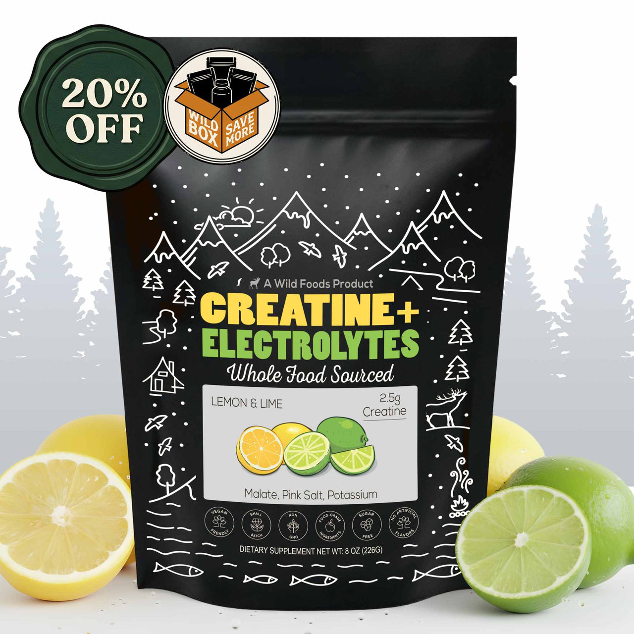 Wild Creatine Electrolytes
