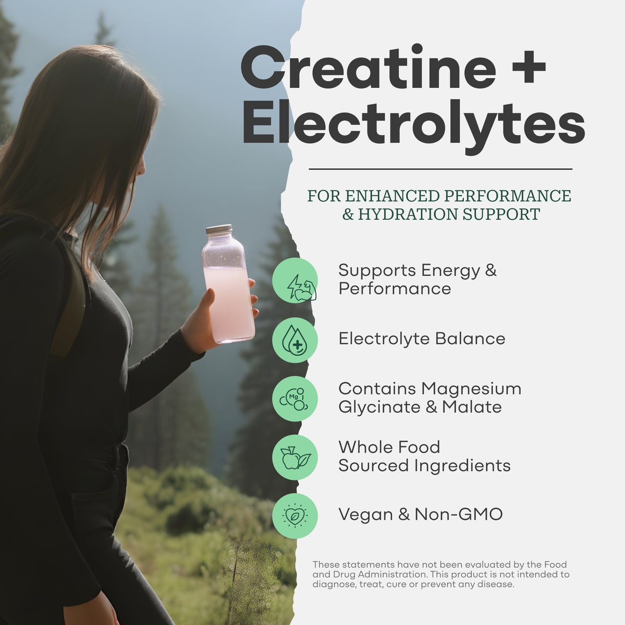 Wild Creatine + Electrolytes, Unflavored