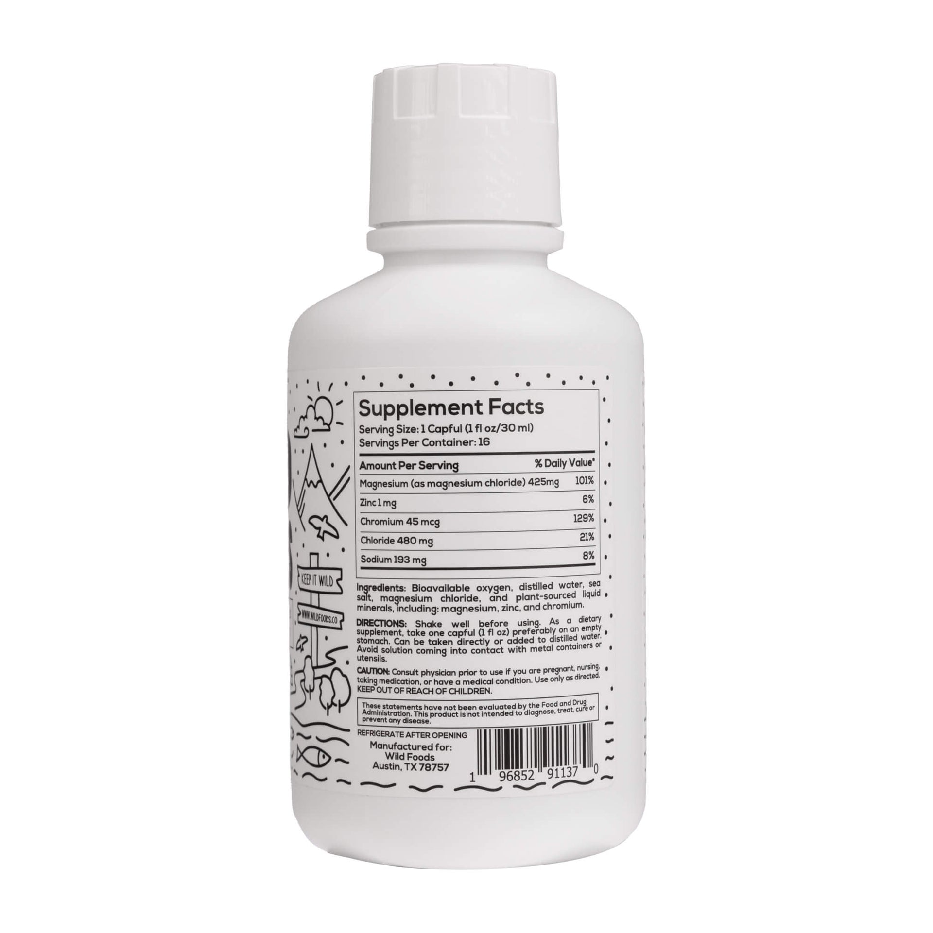 Oxy-Mag: Magnesium Minerals Blend Derived From Ancient Plants Supplements Wild Foods   