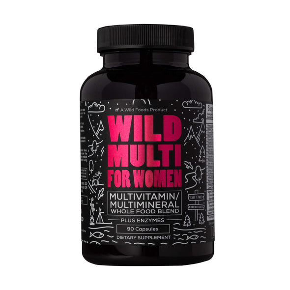 Whole Food Daily Multivitamin for Women Case of 12 Wholesale Wild Foods   