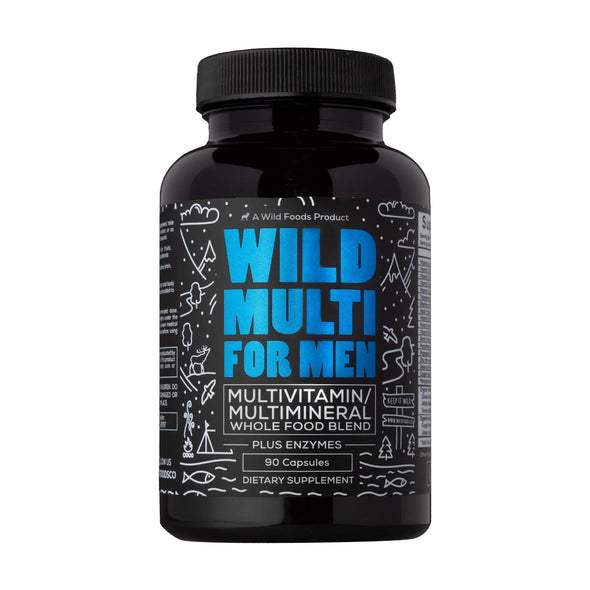 Whole Food Daily Multivitamin for Men case of 12 Wholesale Wild Foods   