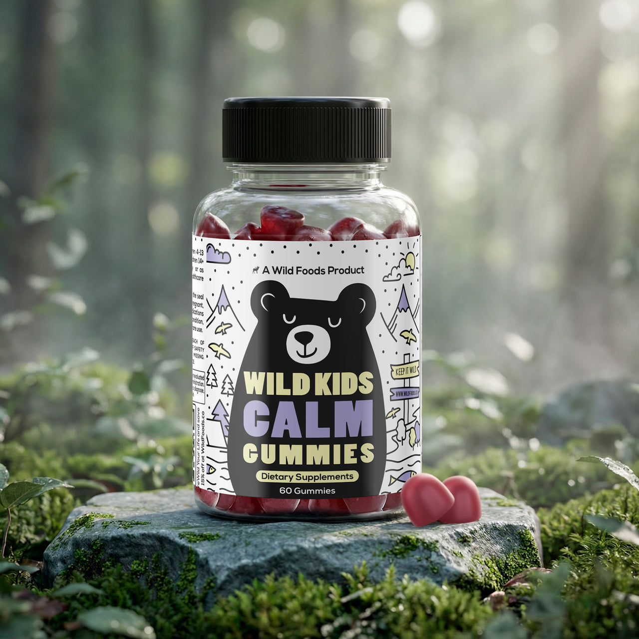 Wild Kids Calm Gummies – Relaxation & Sleep Support