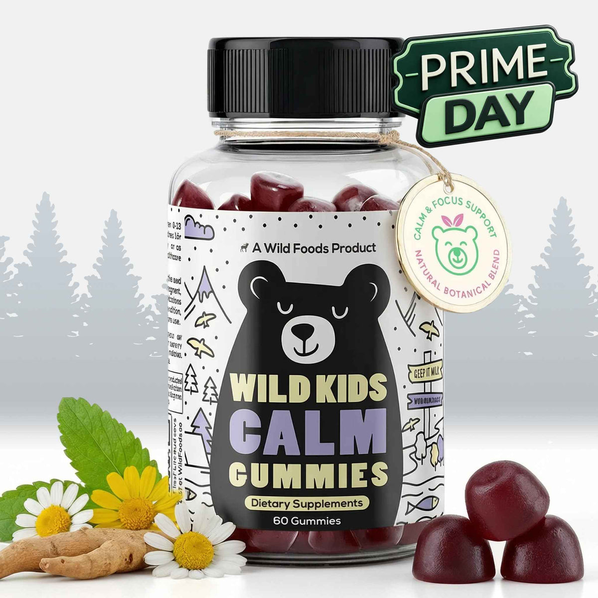 Wild Kids Calm Gummies – Supports Calm & Restful Sleep