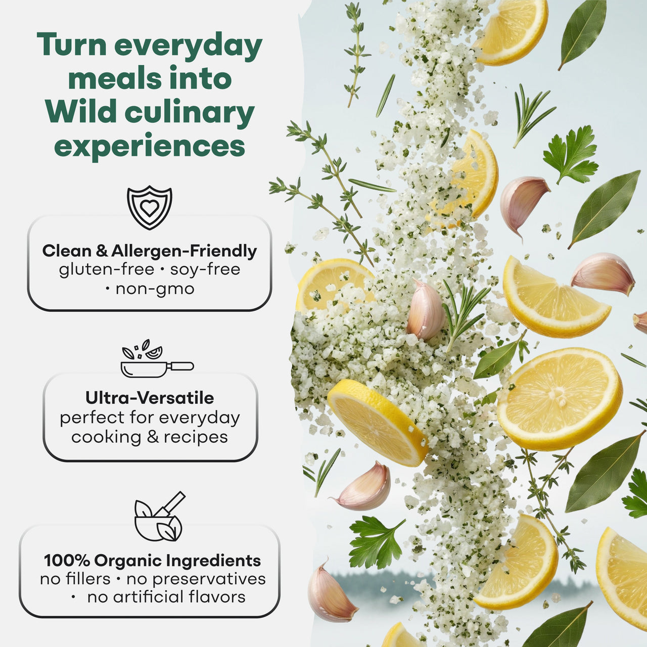 Wild Lemon Garlic Blend 8oz