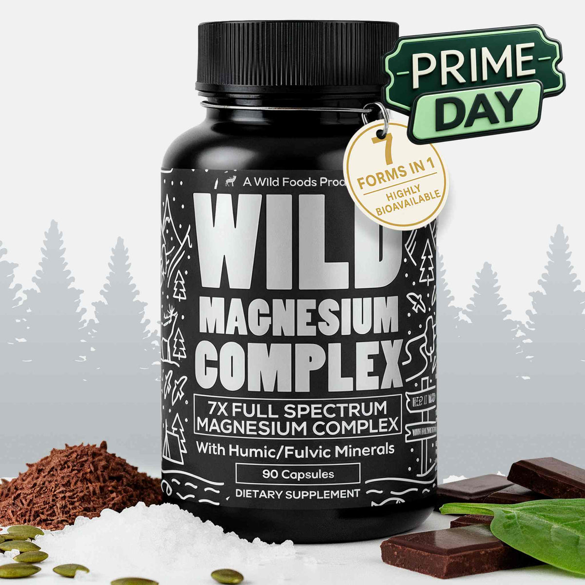 7-in-1 Magnesium Complex, 90 capsules