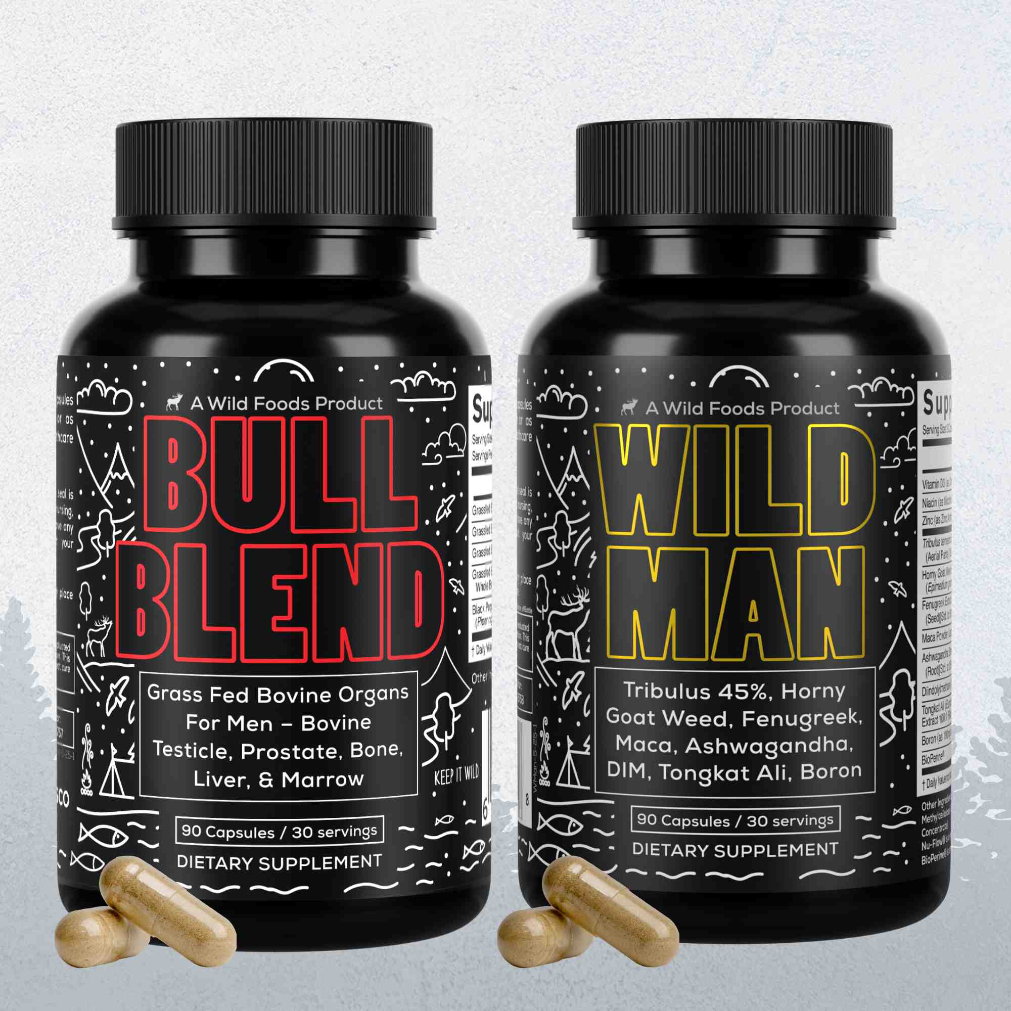 Bull Blend, 30 servings – Natural Male Hormone & Energy Support