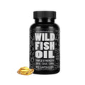 Wild Fish Oil, Omega-3 DHA, EPA, DPA, TG Form, Wholesale Case of 12