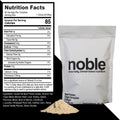 NEW: Noble Animal-Based All-In-One Nutrition with Organs Protein Noble Origins Vanilla 1.75lb  