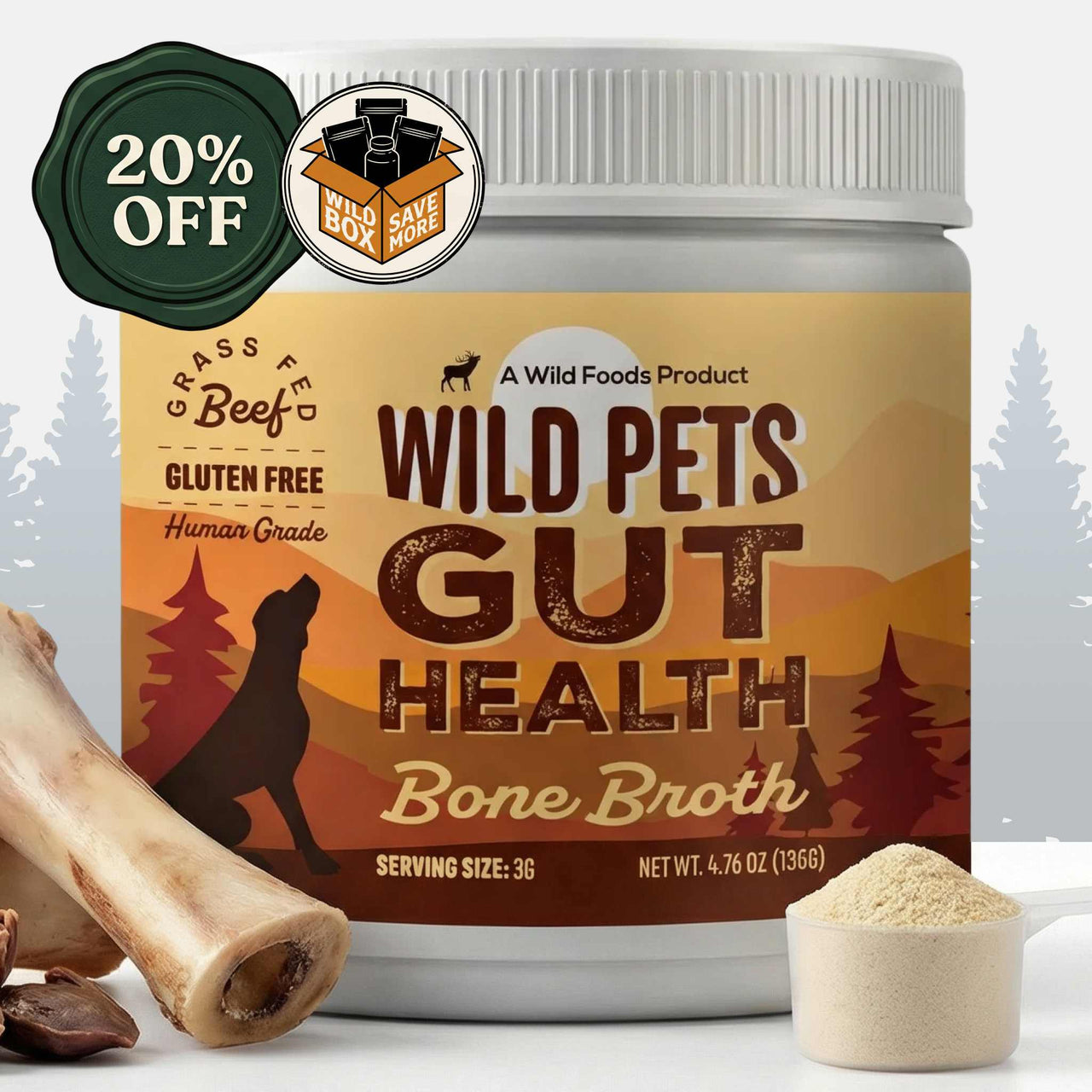 Wild Pets Bone Broth