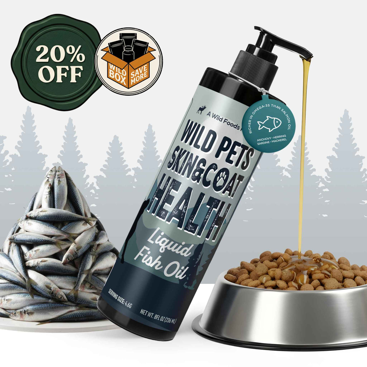 Wild Pets Liquid Fish Oil