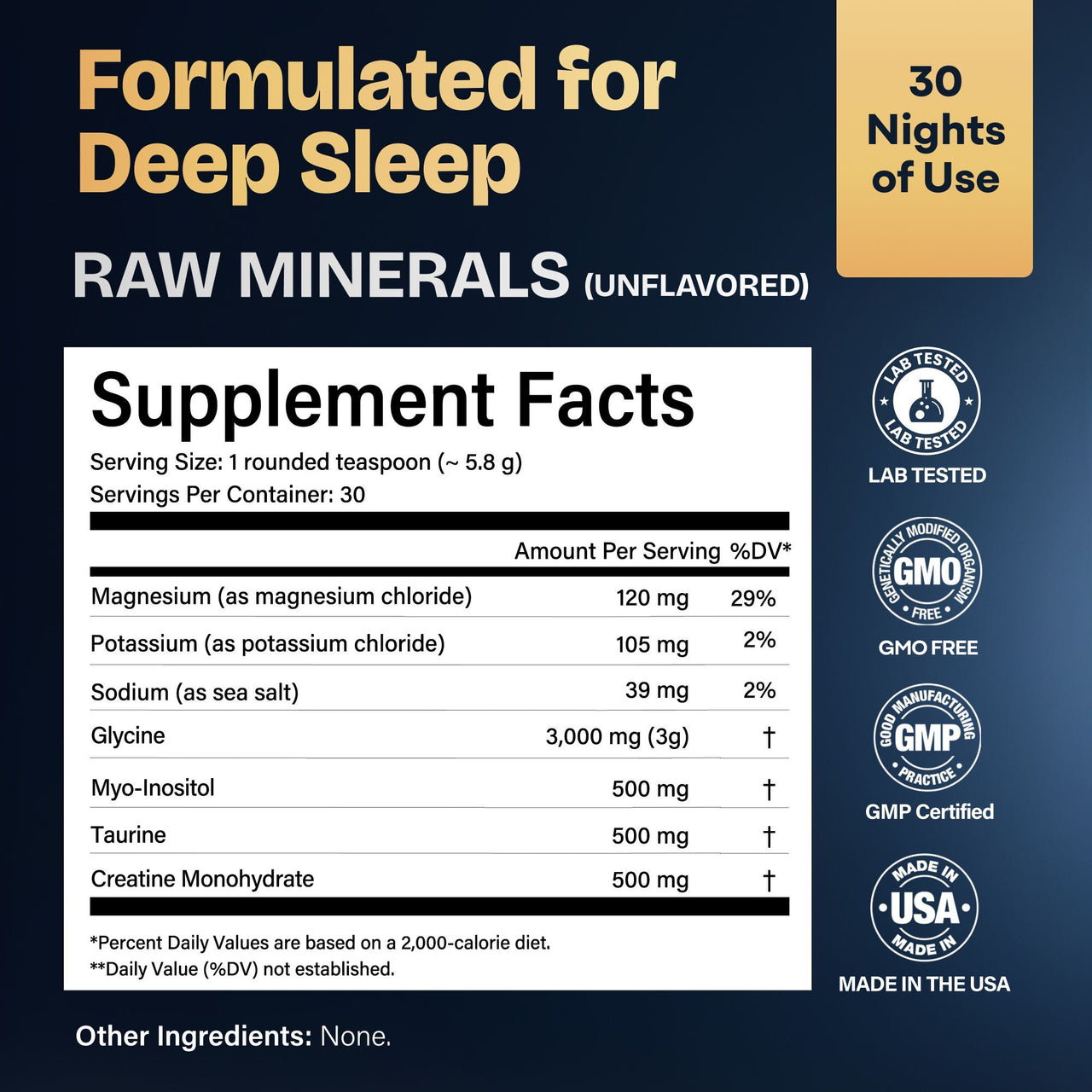 Nocturna, Sleep Formula #9