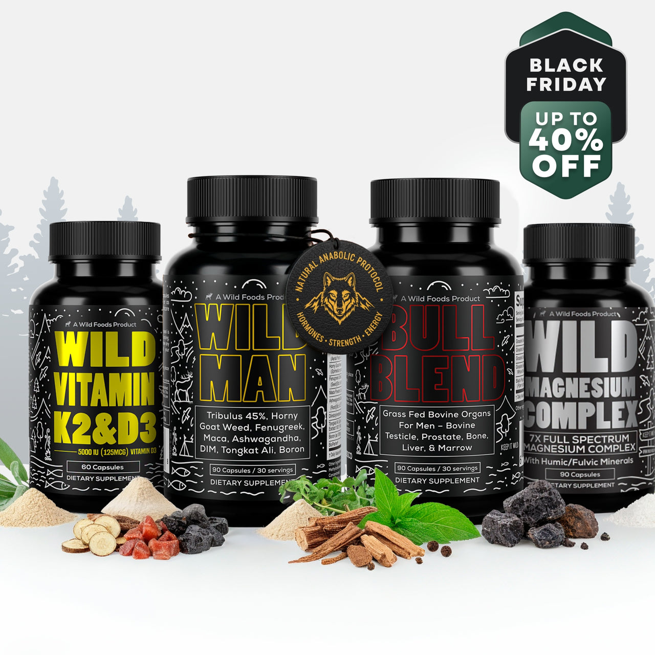 Wild Man Bundles: Natural Anabolic Support
