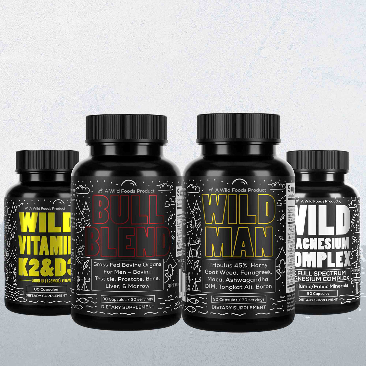 Wild Man Bundles: Natural Anabolic Support