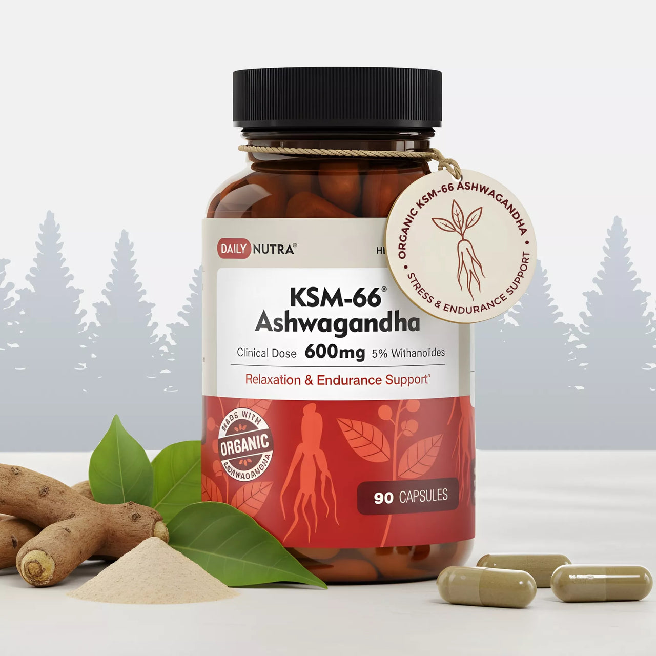 Wholesale of 10 - Daily Nutra KSM-66 Ashwagandha 90c