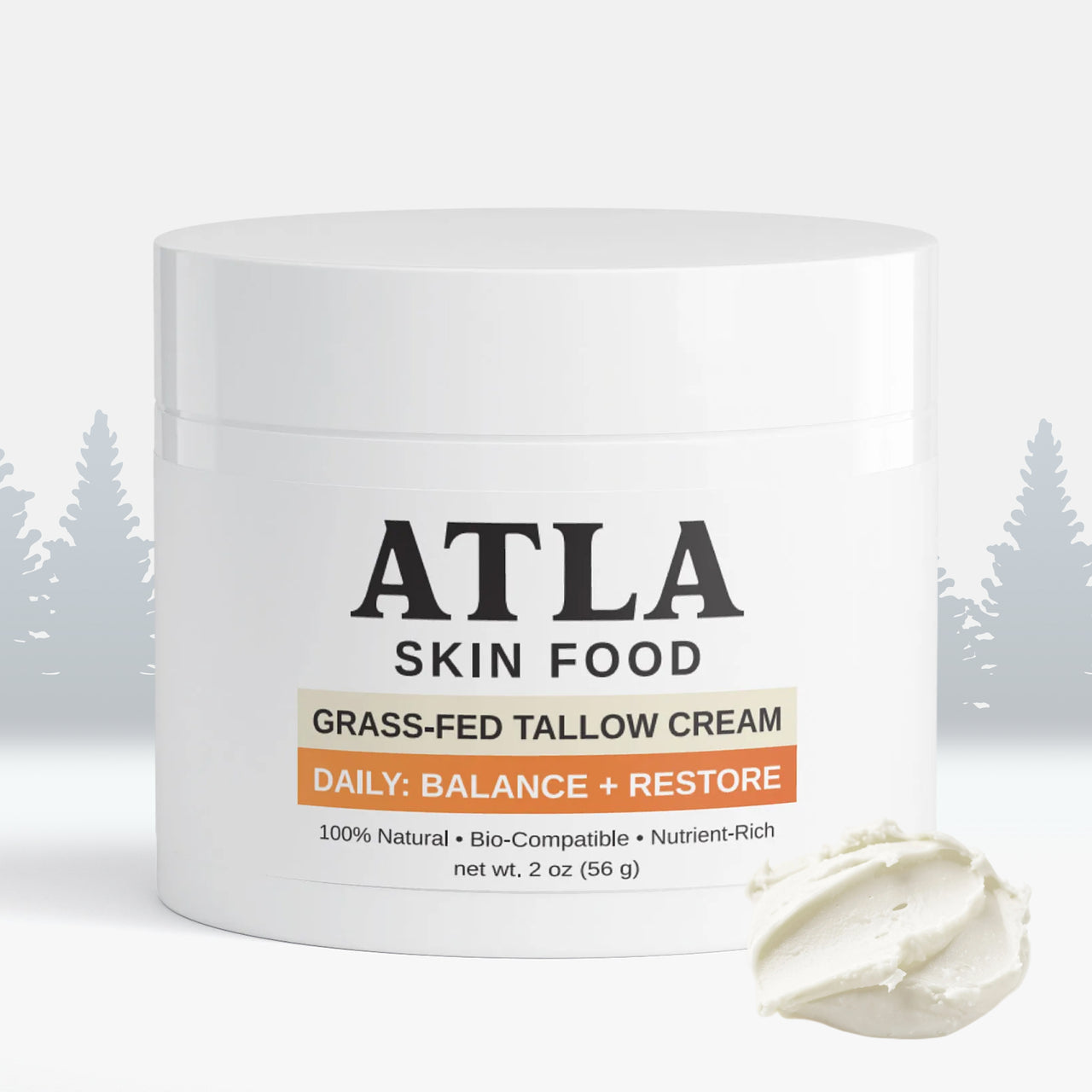 ATLA Skin Food Daily Tallow Cream — Pure & Balanced