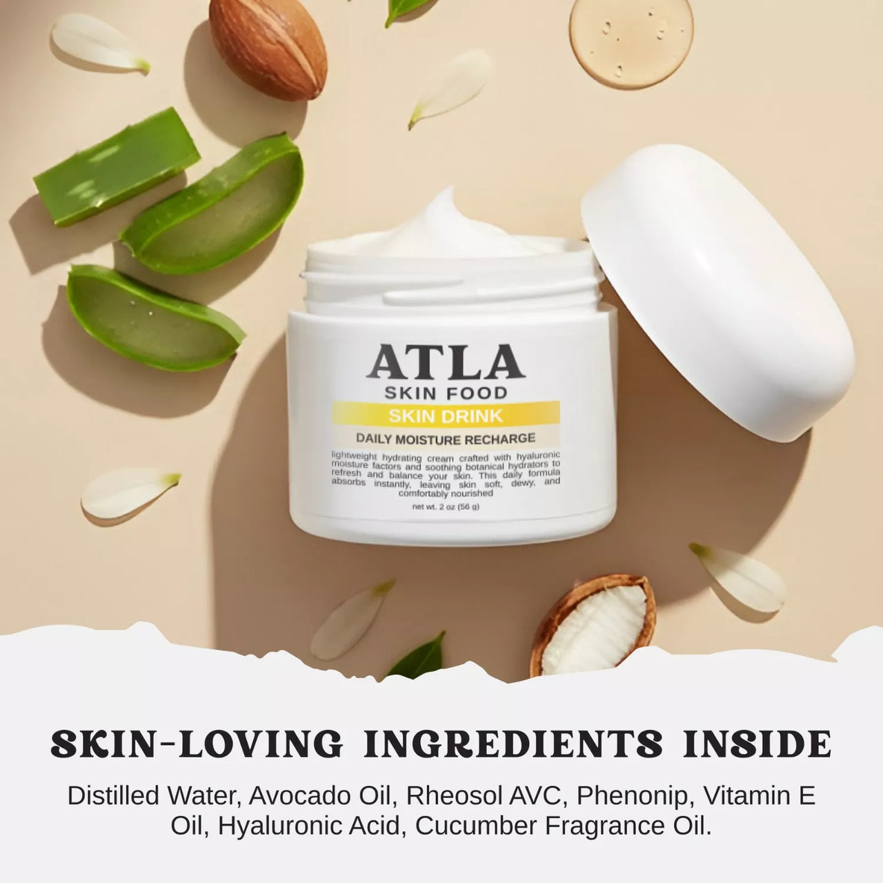 ATLA Skin Drink Daily Moisture Recharge Cream