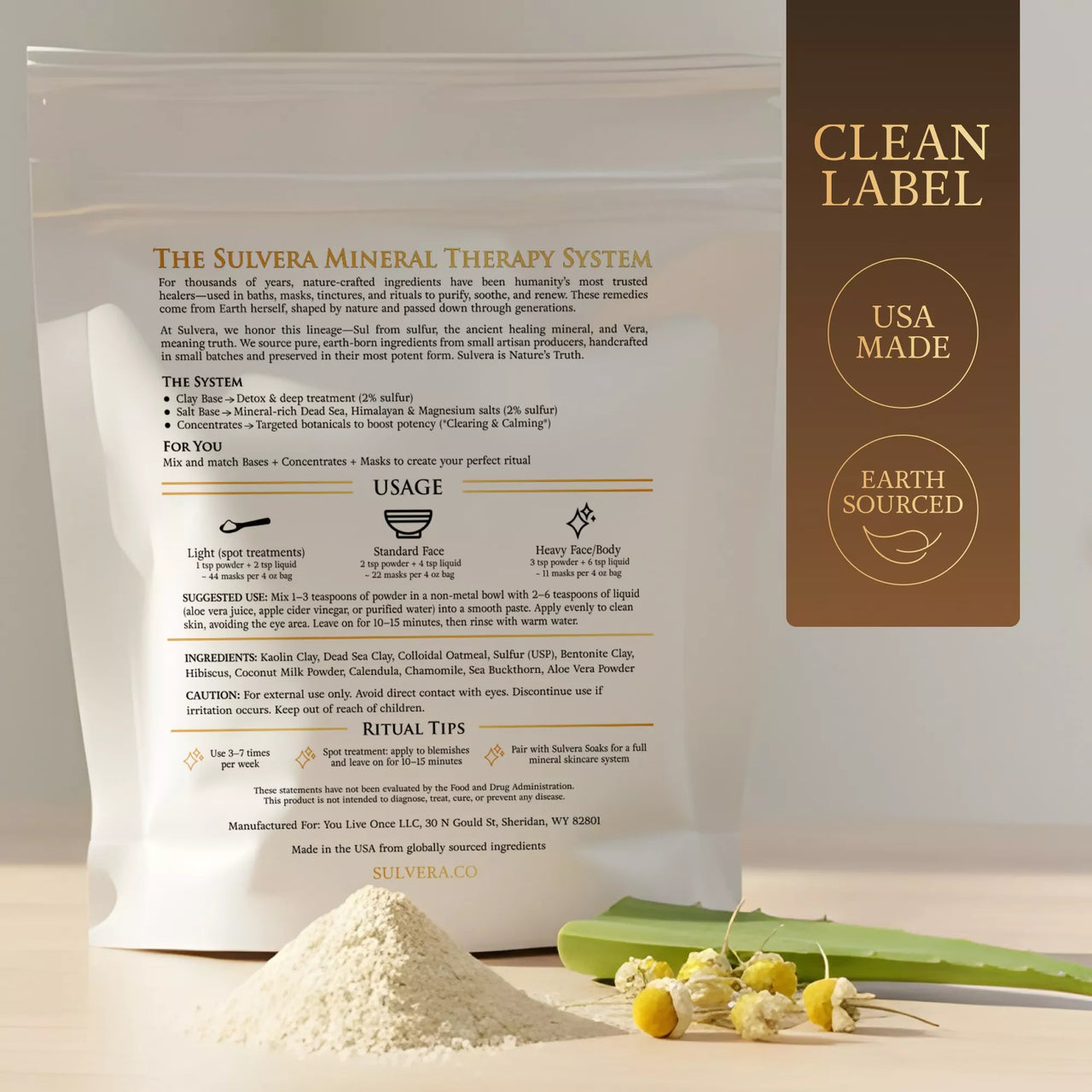 Sulvera Skin Masks — Powerful Healing For Sensitive & Irritated Skin