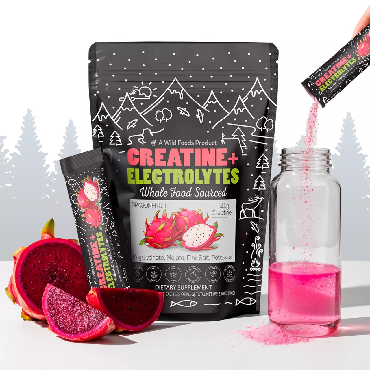 Wild Creatine + Electrolytes For Performance & Hydration
