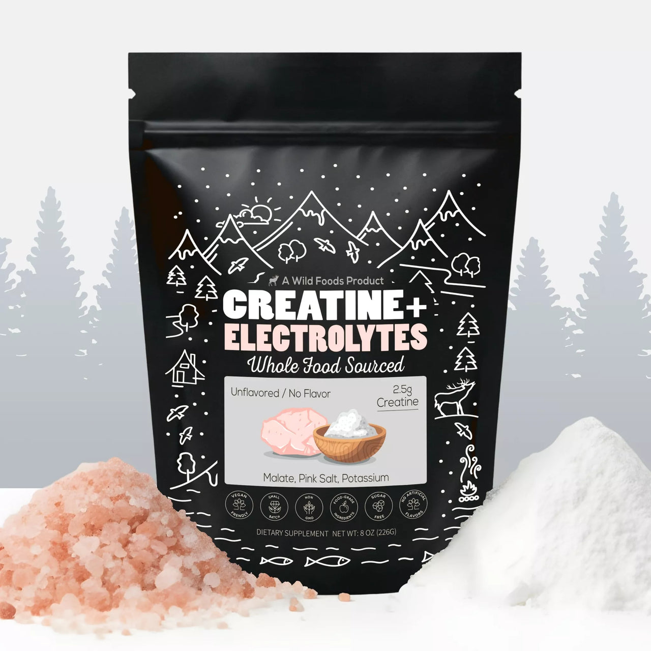 Wild Creatine + Electrolytes, Unflavored