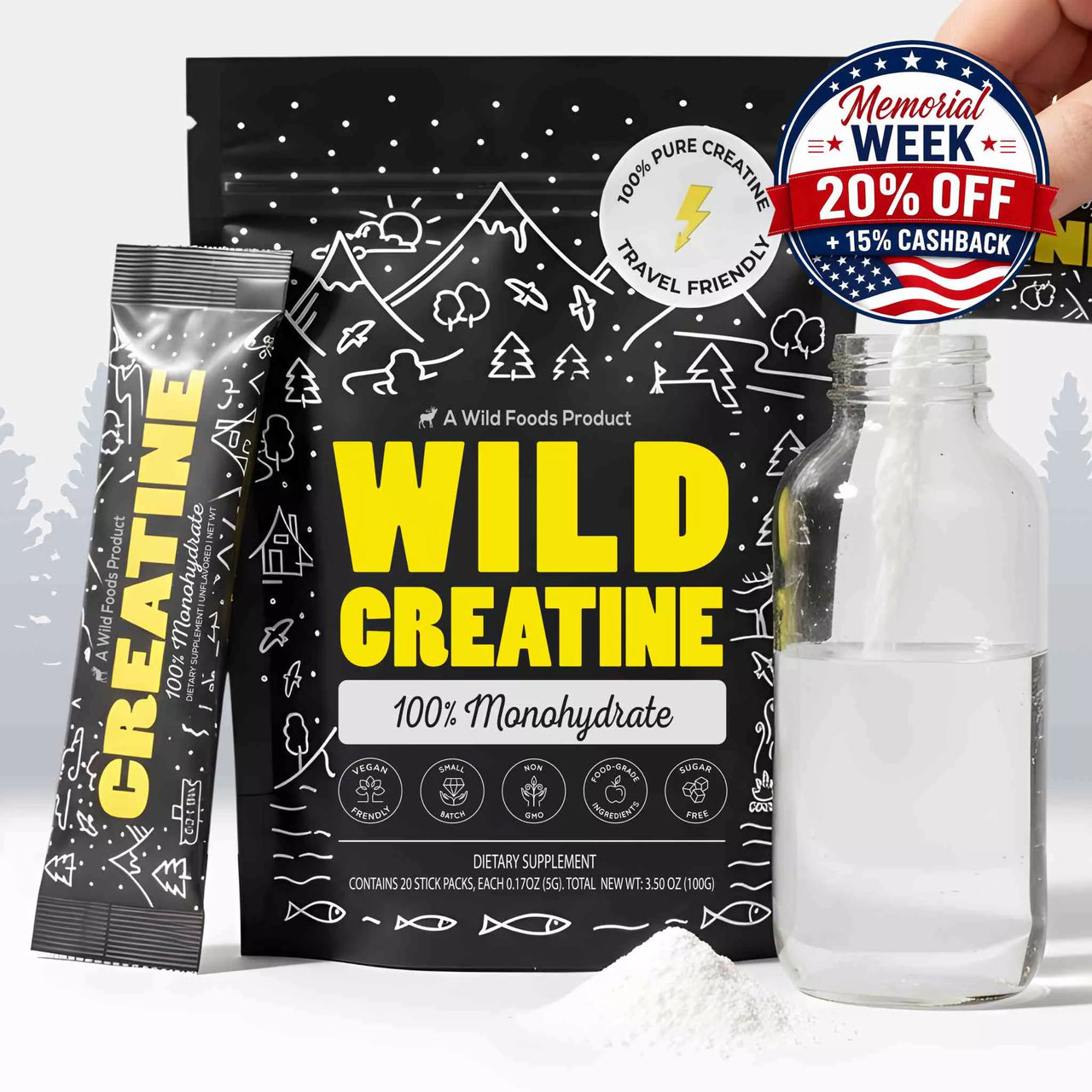 Wild Creatine Monohydrate
