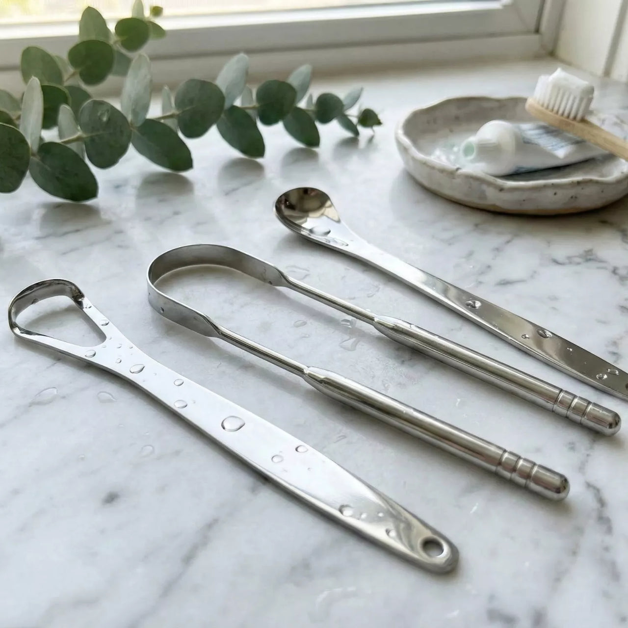 Dentō Tongue Scraper Set